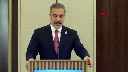 Bakan Fidan, Haydar Aliyev için düzenlenen anma yemeğinde konuştu