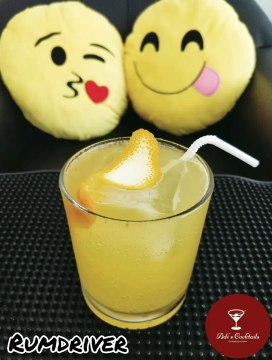 Rumdriver Cocktail - Rum & Orange Drink | Adi's Cocktails