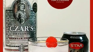 Queen's Kiss - DIY Cherry Cocktail Recipe | Adi's Cocktails