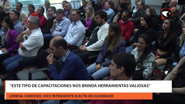 “Este tipo de capacitaciones nos brinda herramientas valiosas”, destacó la vice intendenta electa de Eldorado