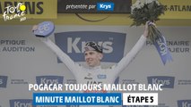 Krys White Jersey Minute - Stage 5 - Tour de France 2023