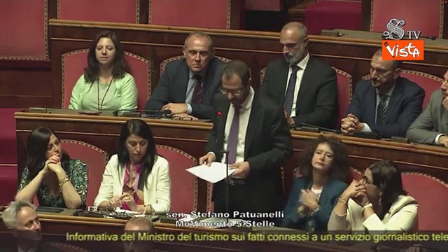 Santanch?, al Senato anche gli ex dipendenti della ministra. Ecco il coro: Dimissioni!