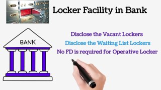 क्या आप बैंक Locker facility लेने वाले है? |Points to consider for Bank Locker Facility