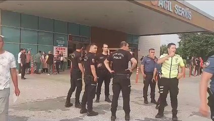 Kaza sonrası acil servis karıştı