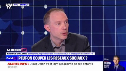 Coupure des réseaux sociaux: "C'est un ballon d'essai d'Emmanuel Macron" estime Fabrice Epelboin, entrepreneur spécialiste des réseaux sociaux