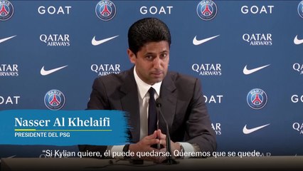 Al Khelaifi: "No queremos dejar que Mbappé se vaya gratis"