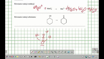 REDOX ORGANICZNY KWASOWY BEZ STOPNI H3O^(+). ZADANIE 24 CKE 2019 CZERWIEC #chemia #chemistry