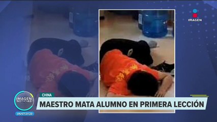Maestro de artes marciales mata a alumno de ocho años
