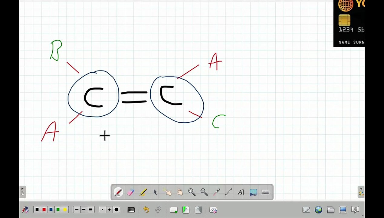 jak się robi kreski, czyli IZOMERIA GEOMETRYCZNA → CIS, TRANS, E, Z. #chemia #chemistry #cke