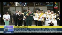 Pdte. Nicolás Maduro lidera desfile por el aniversario 212 de la Declaración de la Independencia