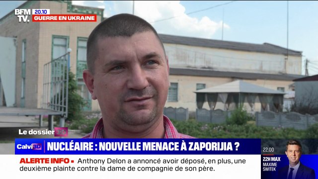 Guerre en Ukraine: J'aimerais rester mais le bon sens me dit qu'il faut partir plus loin , la crainte des habitants des environs de la centrale de Zaporijia