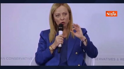 Meloni: "Obiettivo ? rafforzare Conservatori in vista di europee 2024, Ecr determinante"