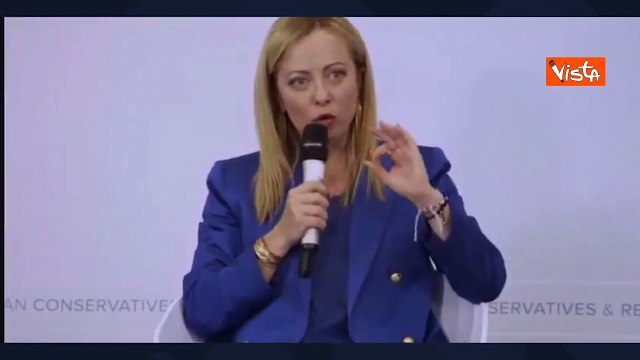 Meloni: Obiettivo ? rafforzare Conservatori in vista di europee 2024, Ecr determinante