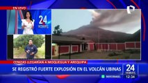 Reportan explosión en volcán Ubinas en la madrugada: ¿Cómo está afectando a la población?