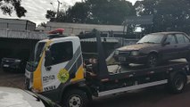 Veículo furtado em Santa Tereza do Oeste é recuperado pelo Pelotão de Choque nas proximidades da Expovel