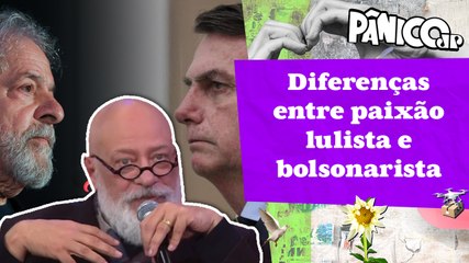 PONDÉ: “A PAIXÃO PELO LULA JÁ PASSOU POR MAIS TESTES; PELO BOLSONARO AINDA VAI PASSAR”