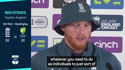 Download Video: How Stokes is motivating England for crucial third Test