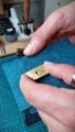 Stamping a logo on my leather goods