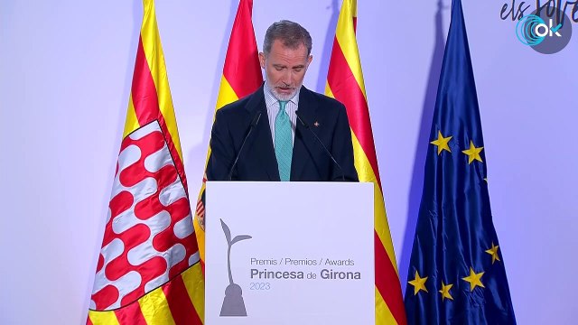 Felipe VI ensalza los principios y valores de las sociedades democráticas