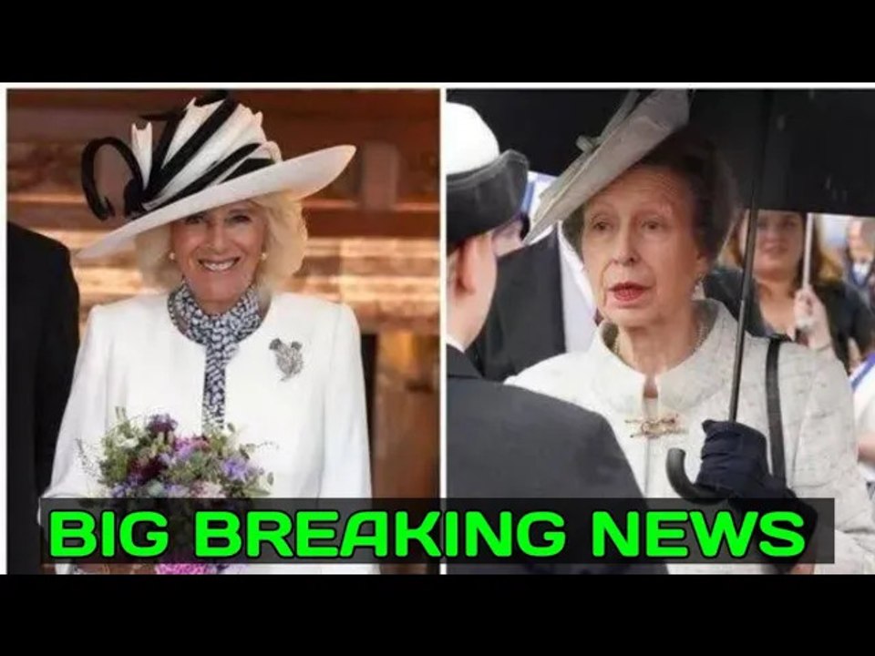 Royal Elegance in Pastel: Queen Camilla and Princess Anne Grace a Garden Party in Scotland