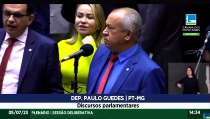 CONFUSÃO EM BRASÍLIA! Bolsonarista e petista quase saem na mão no Plenário: "Seja homem"