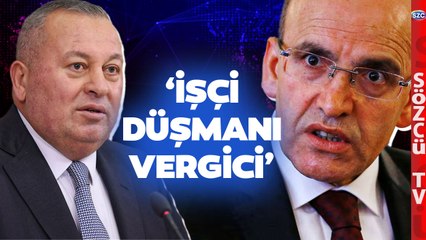 Cemal Enginyurt’tan Mehmet Şimşek’e Ağır Sözler! ‘Emekçi Düşmanı Vergici’