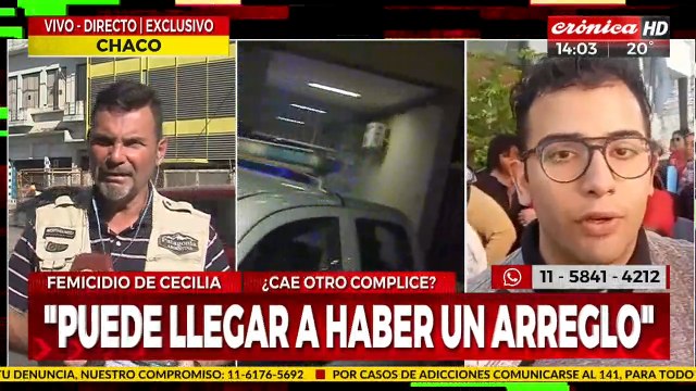 Femicidio de Cecilia: Marcelina Sena le escribió a Emerenciano