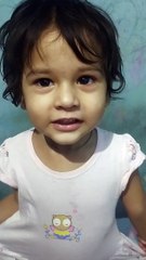 Cute Trishu singing -bhole baba song -dm