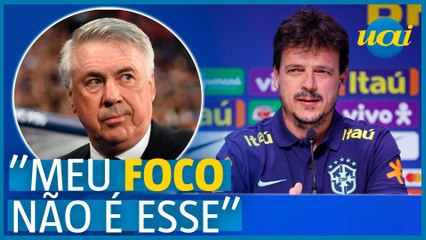 Diniz evita falar de Ancelotti em apresentação na seleção