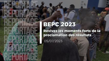 BEPC 2023 : Revivez les moments forts de la proclamation des résultats