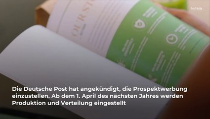Deutsche Post: Auf diesen Service müssen Verbraucher bald verzichten