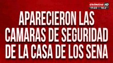 Aparecieron las cámaras de seguridad en la casa de los Sena:¿Había realmente un bulto?