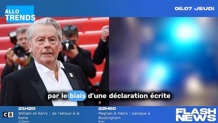 Alain Delon dénonce le comportement de sa compagne Hiromi envers ses enfants : "abus de faiblesse" et "harcèlement moral" face à la police.