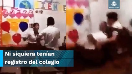 Joven golpea a compañera, presuntamente en escuela de León; autoridades dicen que video es falso