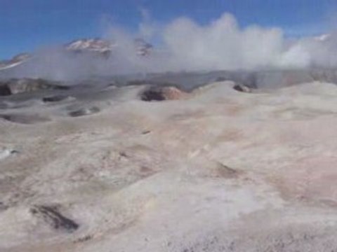 Les geysers Sol de Mañana