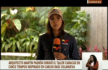 Arquitecto Martín Padrón dictó el taller "Caracas en 5 tiempos" inspirado en Carlos Raúl Villanueva