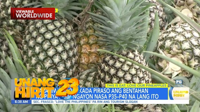 This is Eat - Ano ang puwedeng gawin kapag may oversupply ng pinya? | Unang Hirit