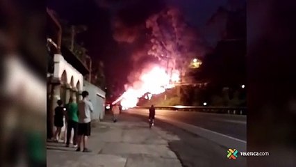 tn7-Bomberos vuelven a atender incendio en precario de Cartago-050723