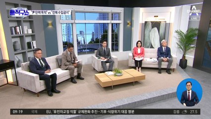 與 “IAEA 불신, 尹 탄핵 목적”…野 “日 수산물 전체 수입 금지”