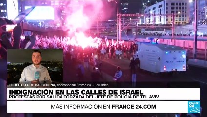 下载视频: Informe desde Jerusalén: protestas en Israel tras salida forzada de jefe de la Policía