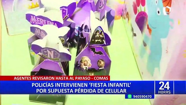 Comas: denuncian irregularidades durante intervención policial en fiesta infantil