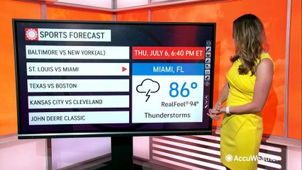 Your cross-country July 6 sports forecast