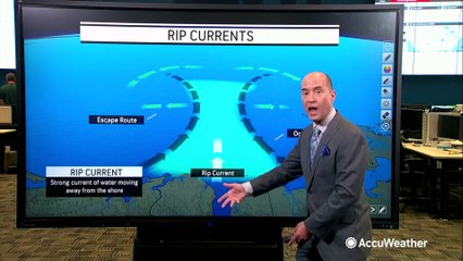 Here's how to escape from a rip current