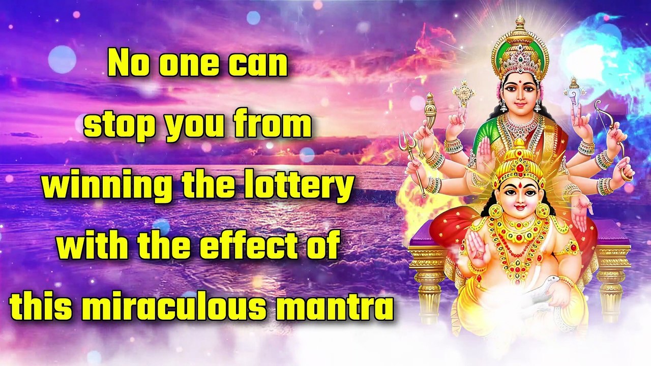 No one can stop you from winning the lottery with the effect of this miraculous mantra