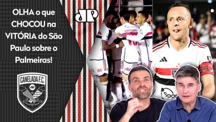 "SABE o que FOI IMPRESSIONANTE nessa VITÓRIA do São Paulo sobre o Palmeiras?" OLHA o que CHOCOU!