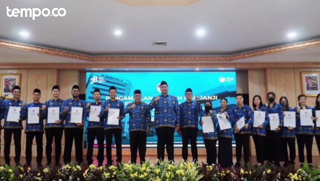 27 Atlet Termasuk Ginting dan Felda Resmi jadi PNS Kemenpora