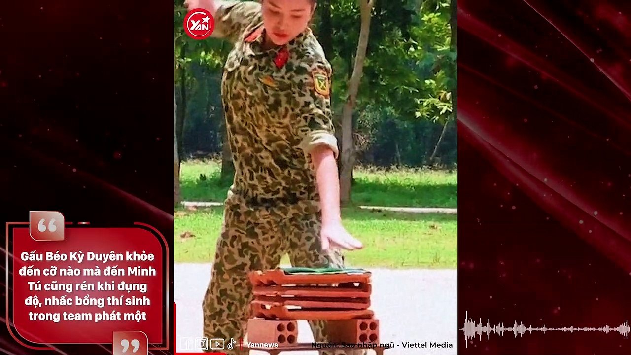 Gấu Béo Kỳ Duyên khỏe đến cỡ nào mà đến Minh Tú cũng rén khi đụng độ, nhấc bổng thí sinh trong team phát một