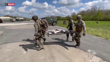 14-Juillet : l'entraînement des militaires au secourisme au combat