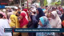 Pemuda Diamankan Saat Penyampaian Visi Misi Calon Kepala Desa Genjahan