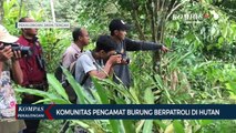 Petani Muda Mendolo dan Komunitas Pengamat Burung Berpatroli di Hutan Lebakbarang